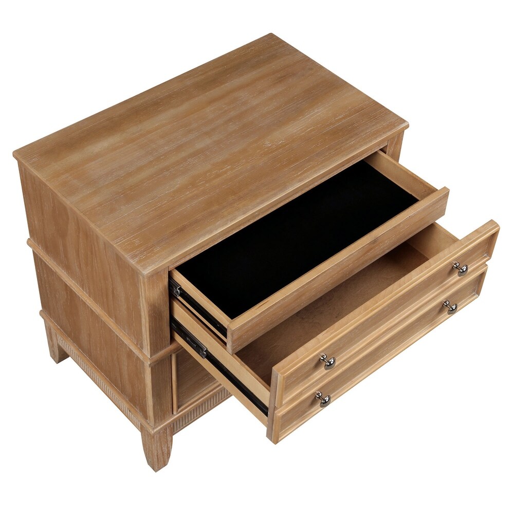 3 Drawer Nightstand