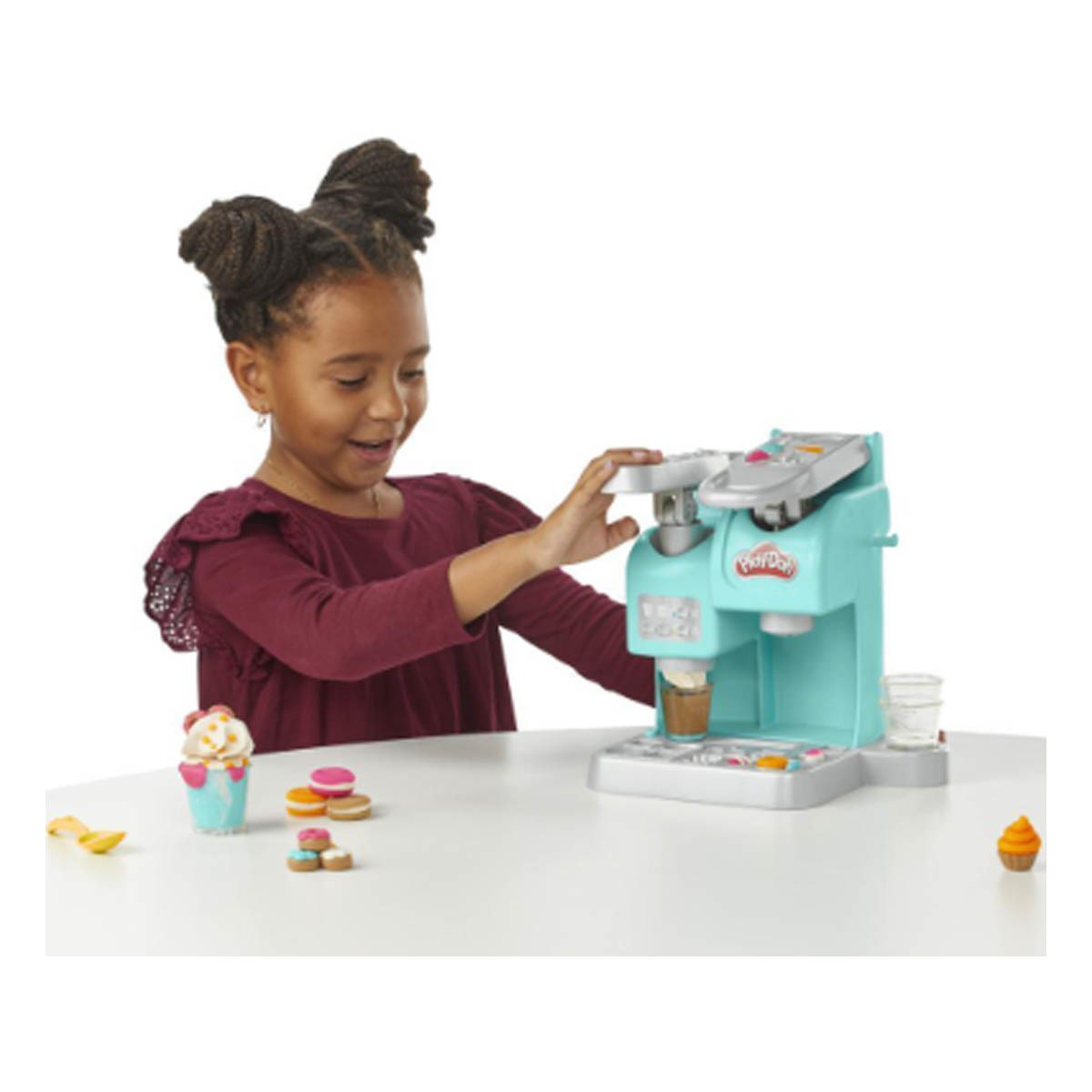 Play-Doh Kitchen Creations Colorful Cafandeacute; Play Food Coffee Toy