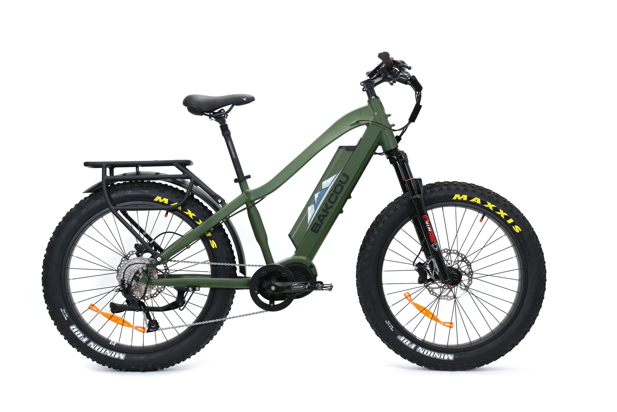 Bakcou Mule Elite Electric Hunting Bike Bafang Ultra Mid Drive Motor