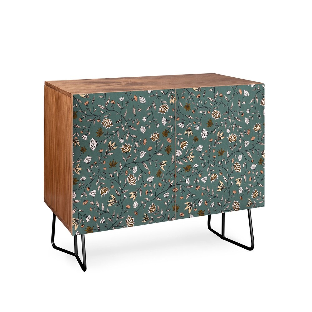 Heather Dutton Solstice Boho Geometric Made to Order Credenza Cabinet