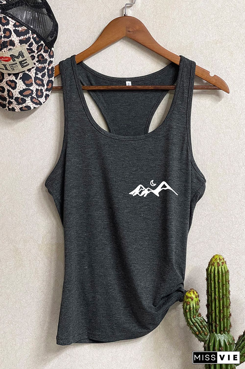 Camping Mountains Tank Top