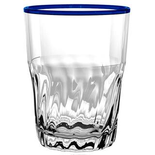 TarHong Cantina Blue DOF Glass (Set of 6) PCNDF150DPB