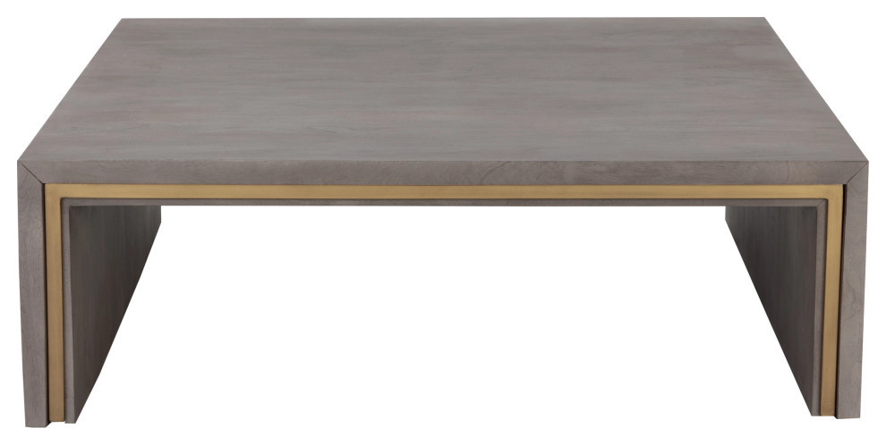 Hilbert Coffee Table   Transitional   Coffee Tables   by Sunpan Modern Home  Houzz