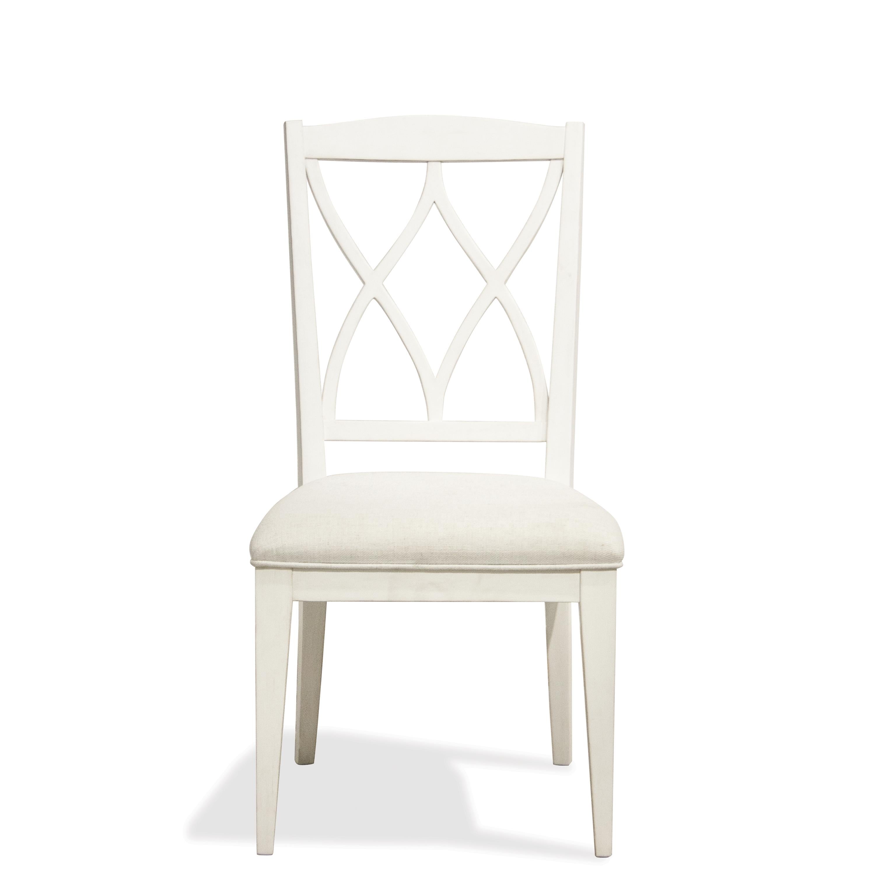 Charleston X-Back Upholstered Side Chair