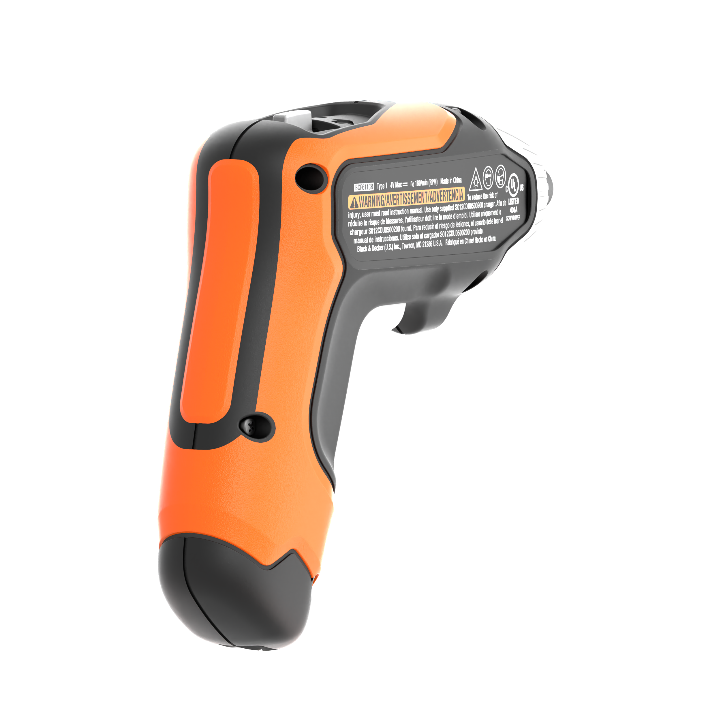 4V MAX* Cordless Screwdriver with 1-inch Screwdriver Bits