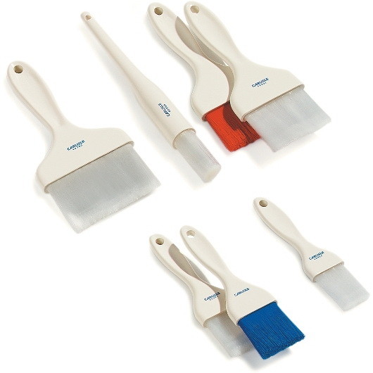 Carlisle 3 Inch Push Style White Wide Brush  12 Ea...