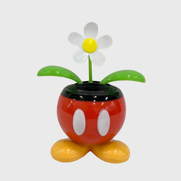 Mickey Dancing Flower Solar Statue