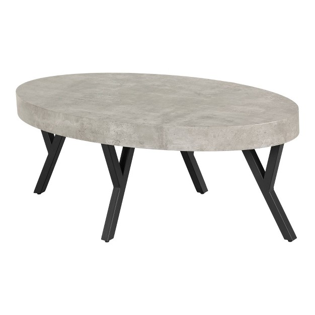 City Life Coffee Table Dark Gray South Shore