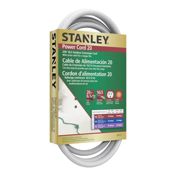 Stanley 20' Powercord