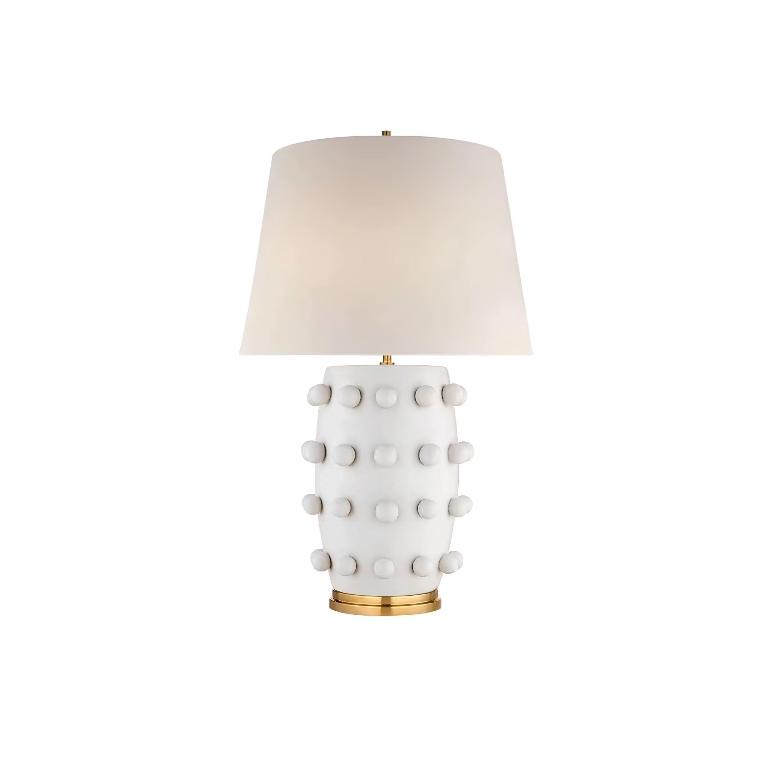 Polka Dot Porcelain Table Lamp