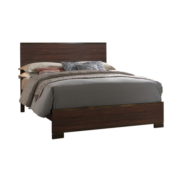 Riverdale Rustic Tobacco 5-piece Bedroom Set with 2 Nightstands - - 35553505