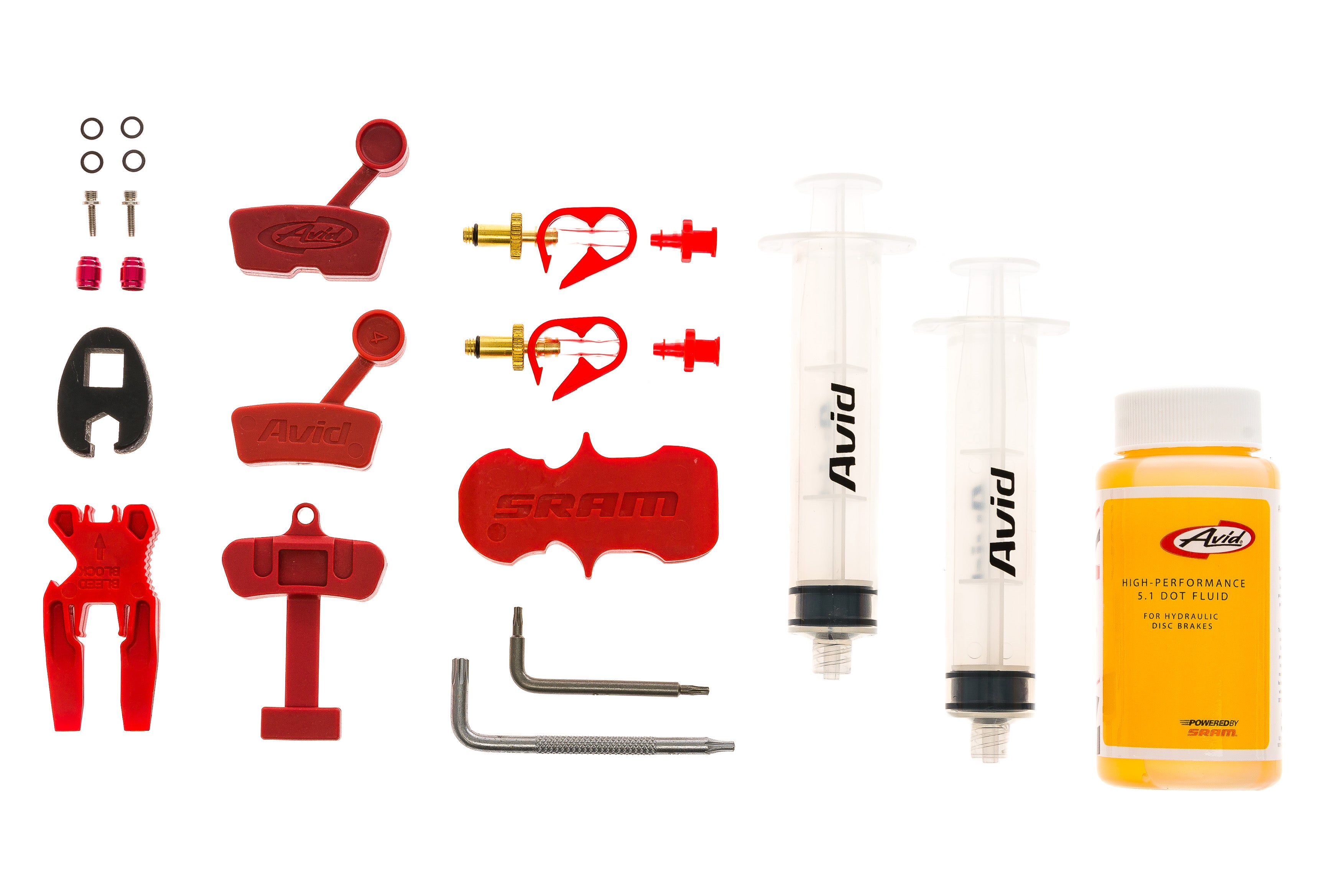 Avid Hydraulic Disc Brake Bleed Kit w/ DOT 5.1 Fluid