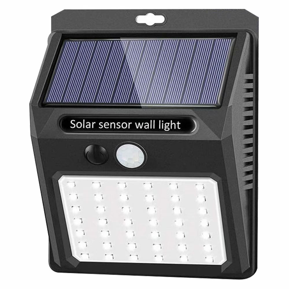 GENKENT Led Solar Outdoor Motion Sensor Lights for Holiday Christmas Decoration Yard Garden， Solar Powered Wall Lights， 3 Modes， IP65 Waterproof Christmas Lights