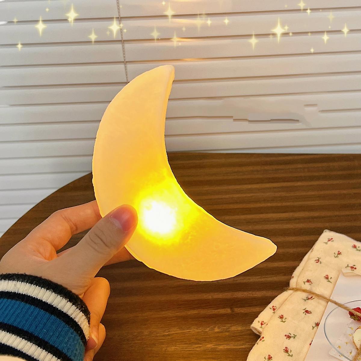 Cute Cartoon Moon Lamp Bedroom Bedside Lamp