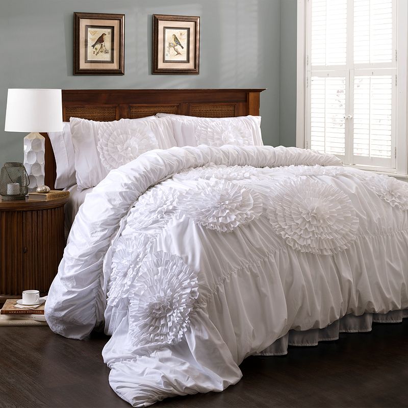 Lush Decor Serena 3-Piece Comforter Set