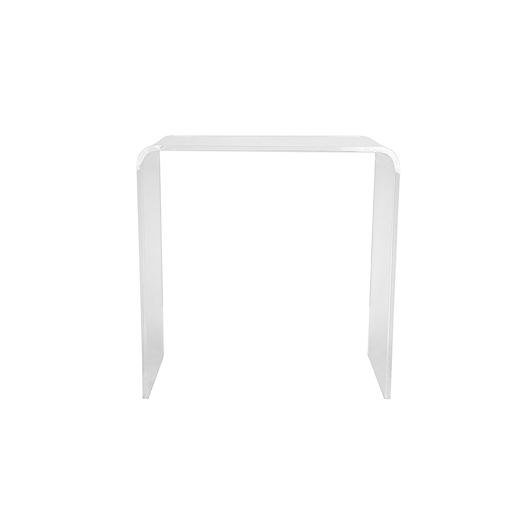 DesignStyles Acrylic Clear End Table