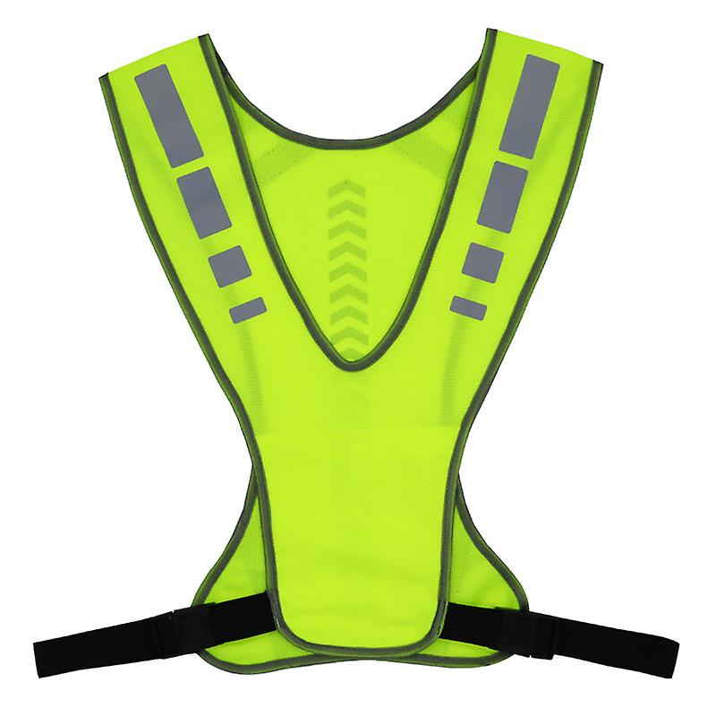 Cycling Reflective Vest High Visibility Safe Jacket For Night Riding Running Jogging Cycling Motorcycle Outdoor Sports Waistcoat