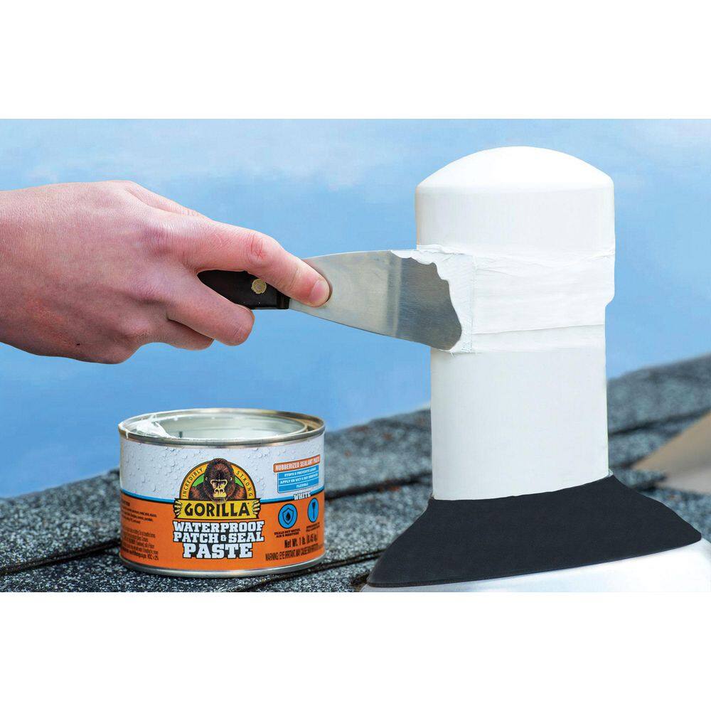 Gorilla 1lb White Waterproof Patch and Seal Paste 109406