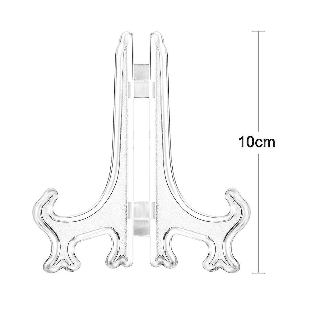 12pcs Folding Plate H Clear Rative Plate D