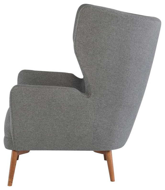 Nuevo Furniture Klara Single Seat Sofa   Midcentury   Armchairs And Accent Chairs   by Unlimited Furniture Group  Houzz