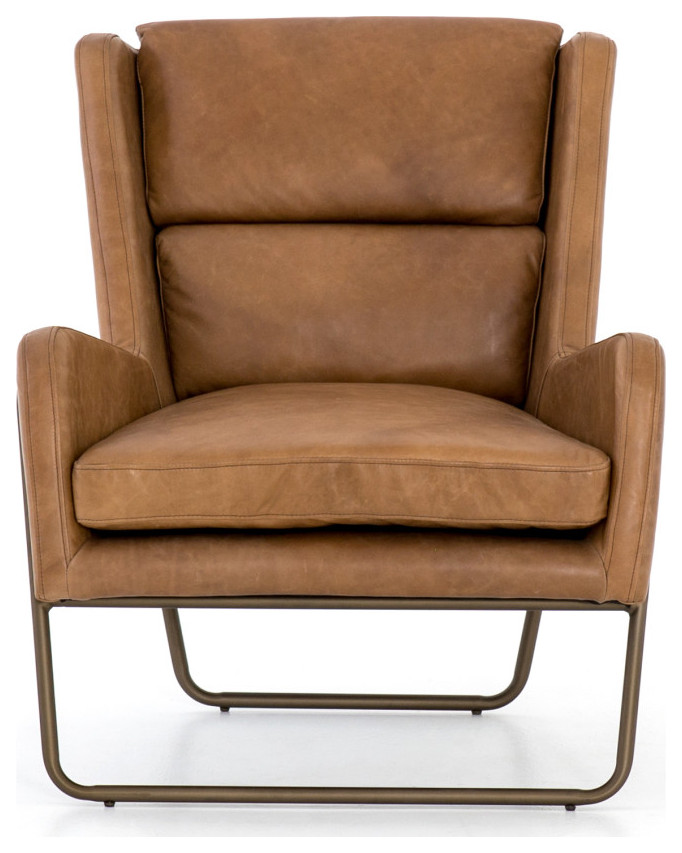 Geoffery Patina Copper Chair   Industrial   Armchairs And Accent Chairs   by Virgil Stanis Design  Houzz