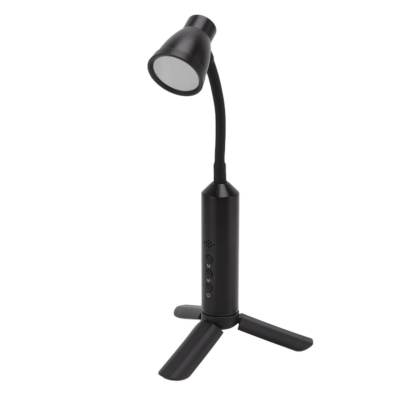 Folding LED Desk Lamp Portable USB Rechargeable Dimmable Table Light with Tripod for Reading Emergency Indoor Use