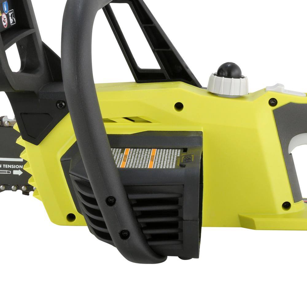 RYOBI ONE+ 18V 10 in. Battery Chainsaw (Tool Only) P546BTL