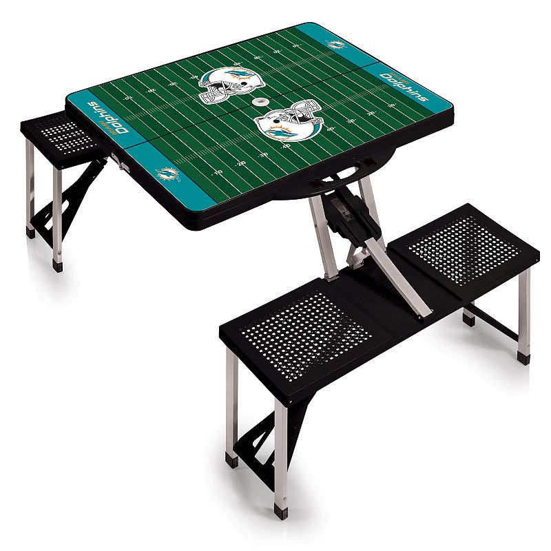 Miami Dolphins Portable Sports Field Picnic Table