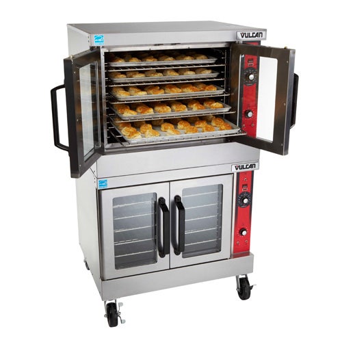 Vulcan VC44ED Electric Convection Oven - Double Deck - Includes Free Kit， 208V