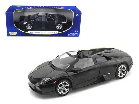 Motormax Lamborghini Murcielago Roadster Black 1/1...