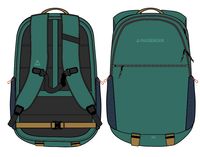 Canyon Recycled 25L Backpack - Deep Sea