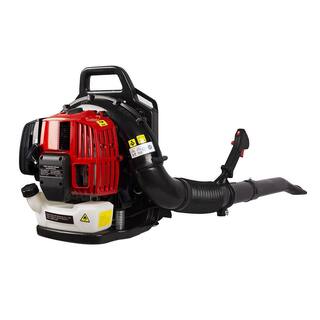 BTMWAY Black and Red 175 MPH 524 CFM 52cc 2-Cycle Gas Backpack Leaf Blower with Extended Tube. CXXRD-GI22235W465-Blower01