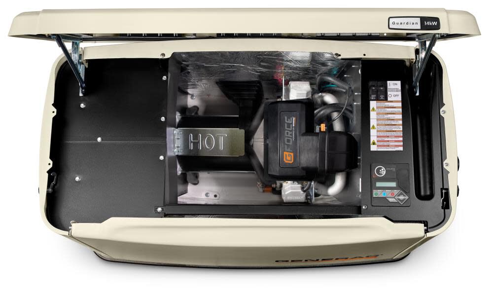 Generac Guardian 14kW Home Backup Generator with Whole House Switch WiFi-Enabled 7225 from Generac