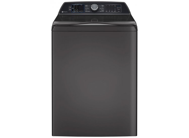 GE Profile 5.4 Cu. Ft. Diamond Gray Washer With Smarter Wash Technology And FlexDispense