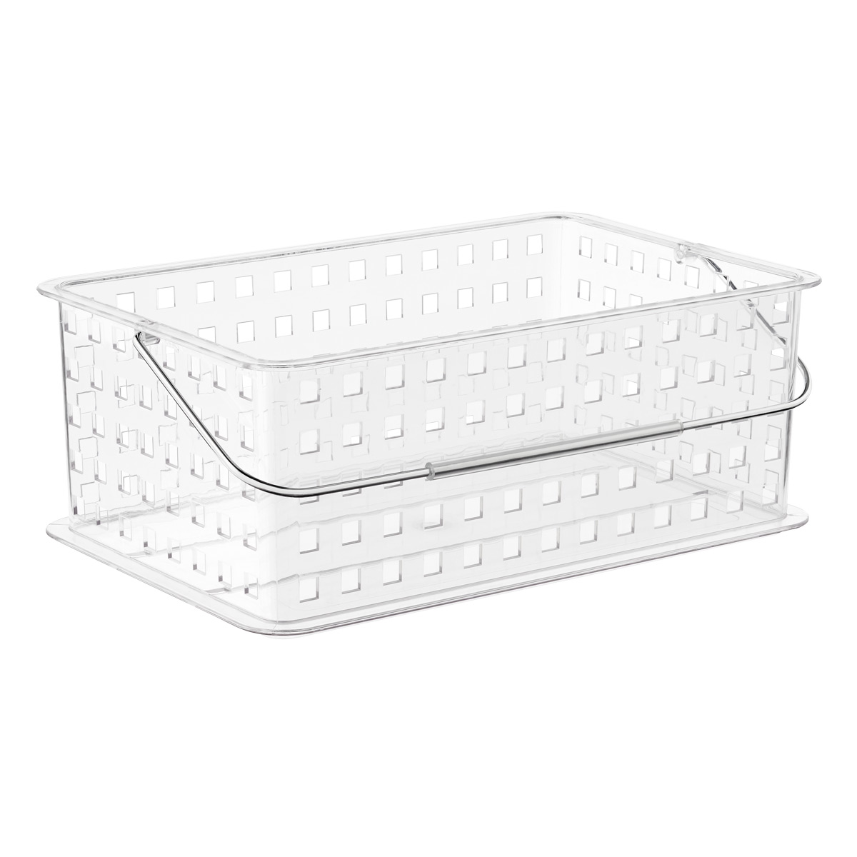 iDesign Clear Grid Totes