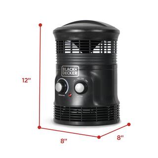 BLACK+DECKER 1500-Watt 360 Surround Electric Heater Plus Fan BHDS156