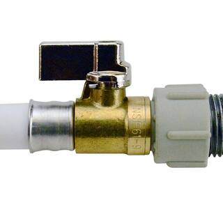 Apollo 12 in. PEX-B Barb x 12 in. Female Pipe Thread Brass Swivel Ball Valve APXFF1212S