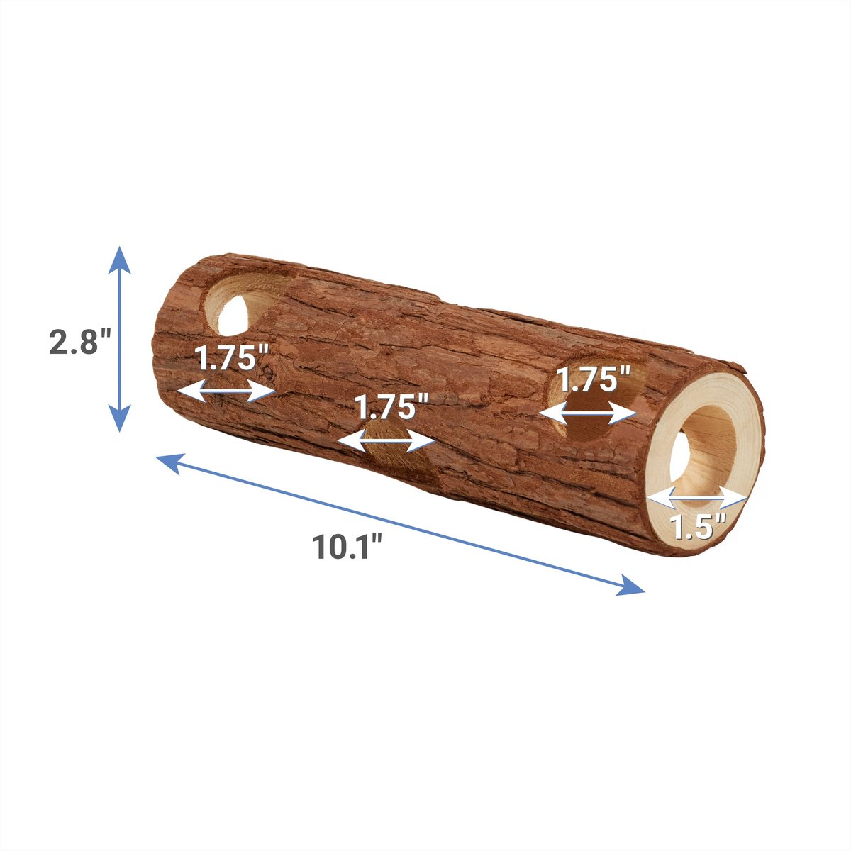 Frisco Wooden Small Pet Tunnel