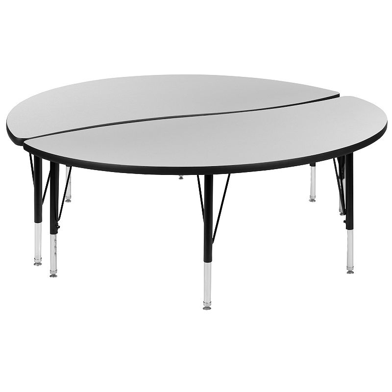 Flash Furniture Emmy Circle Activity Table 2-piece Set