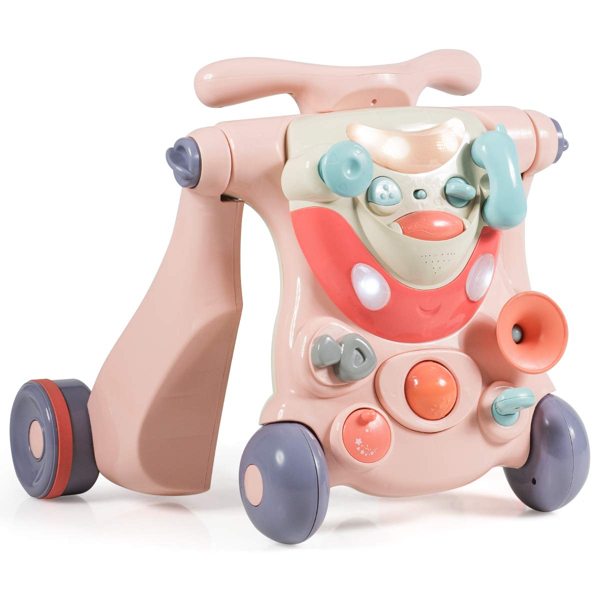 Sit to Stand Walker, 3 in 1 Baby Walker, Ride on Toy Car