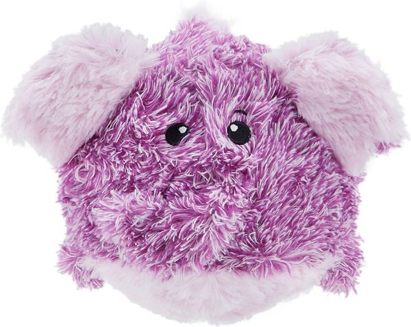 Outward Hound Jumbros Elephant Grunting Ball Dog Toy， Purple， Medium