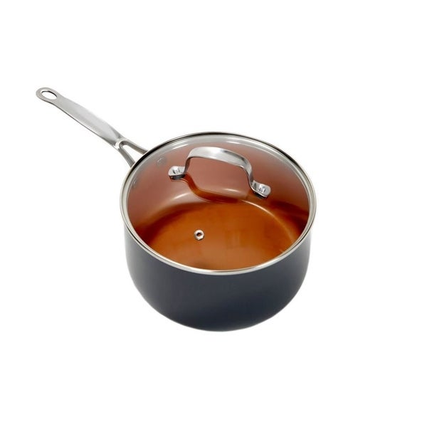 3-Quart Stock Pot with Ultra Nonstick Ceramic and Titanium Coating