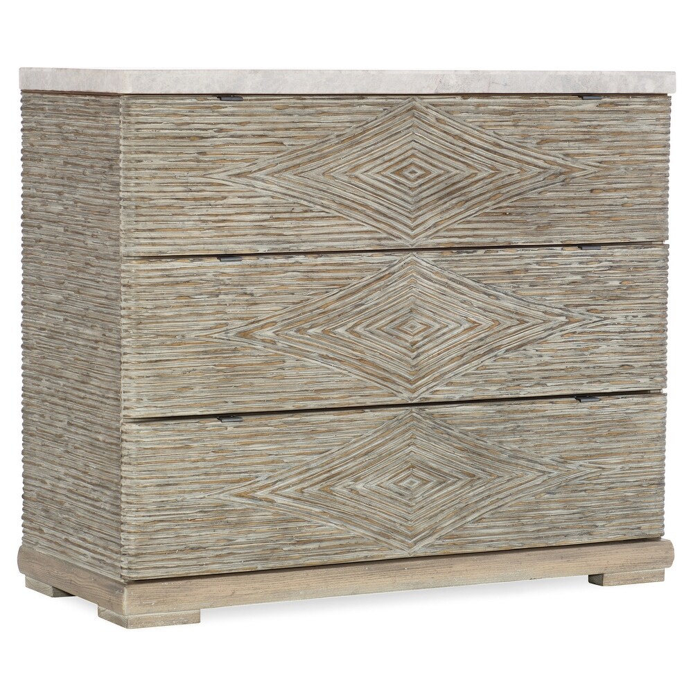 Amani Three Drawer Accent Chest