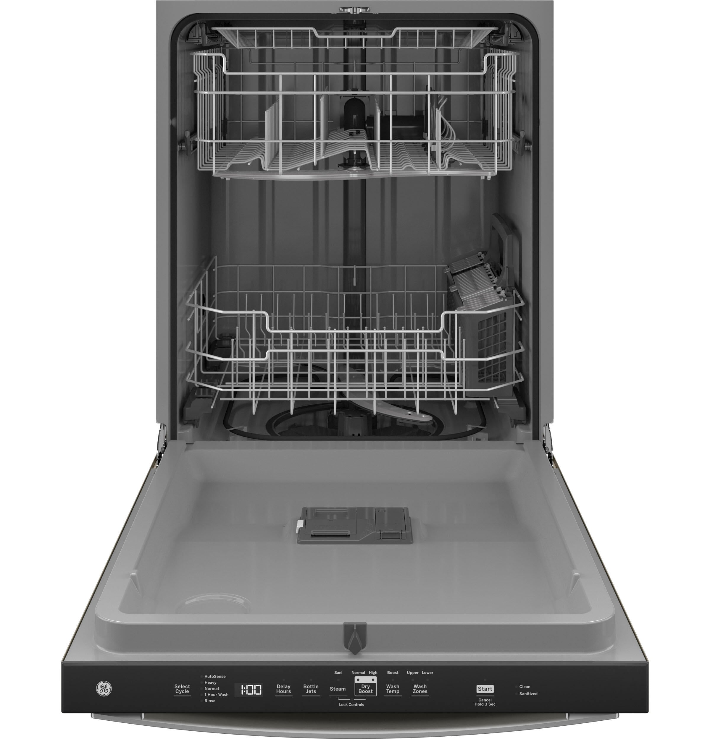 Ge Appliances GDT630PMRES Ge® Top Control With Plastic Interior Dishwasher With Sanitize Cycle & Dry Boost