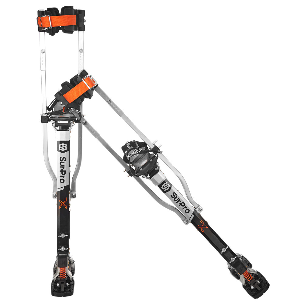 Surpro Premium Stilts Flex Foot Double Sided Magnesium Size 21-31 ;