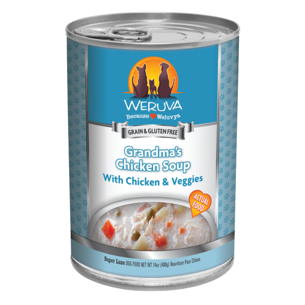 Weruva Grandma's Chicken Soup with Chicken and Veggies Canned Dog Food