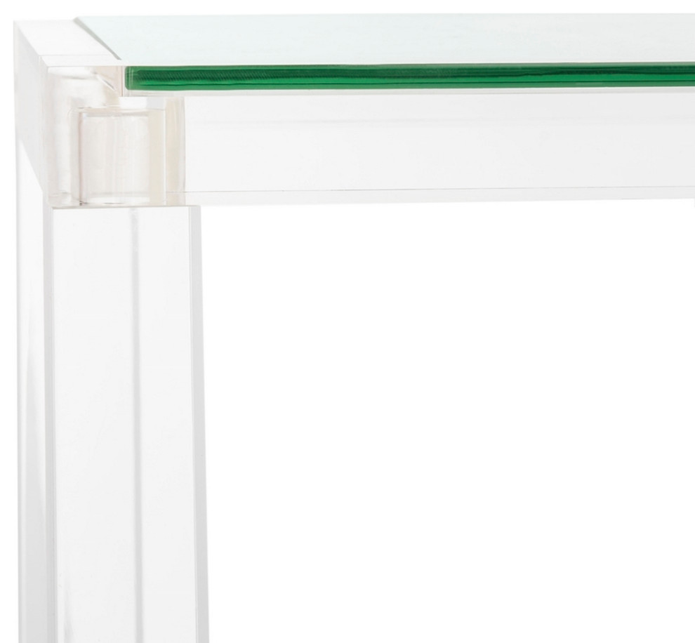 Robin Acrylic Console Table Cear   Contemporary   Console Tables   by Peachtree Fine Furniture  Houzz