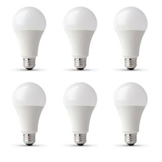 Feit Electric 100-Watt Equivalent A21 Non-Dimmable CEC Title 20 Compliant 90+ CRI LED Light Bulb Daylight 5000K (6-Pack) OM100950CA10K6