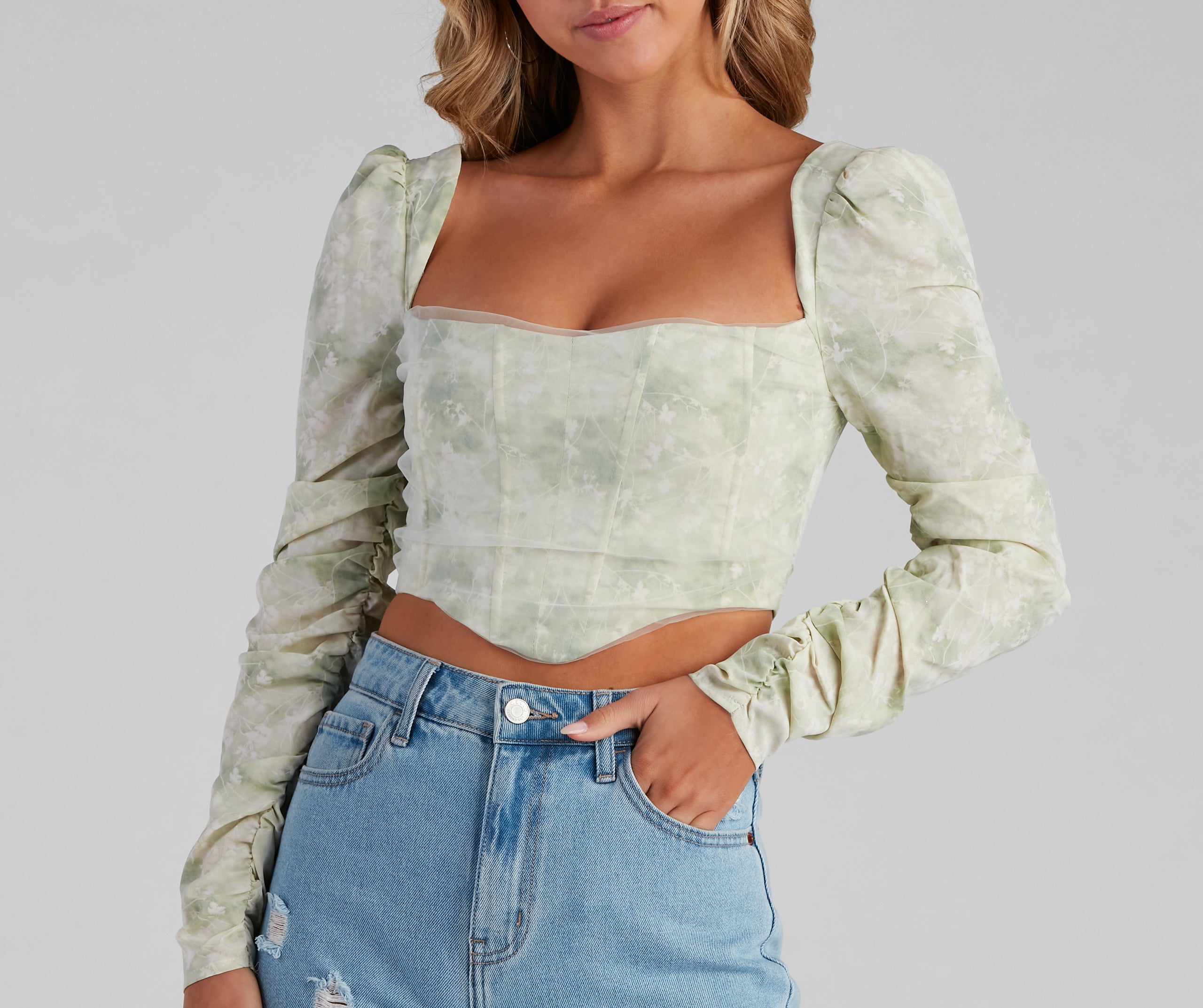 Passion For Florals Corset Top