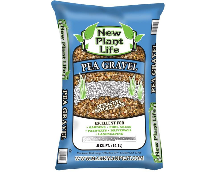 New Plant Life Pea Gravel .5 cu ft. - 100